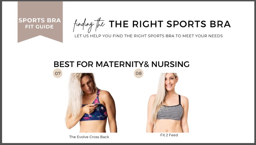 sports bras for maternity and nursing - Koala Clip