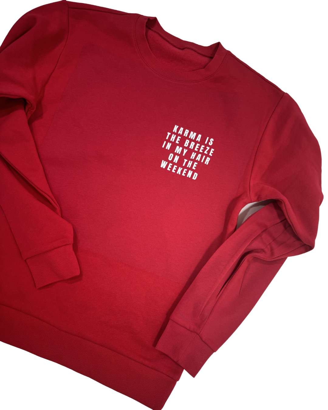 Karma Crewneck Sweatshirt (Red Special) - Koala Clip