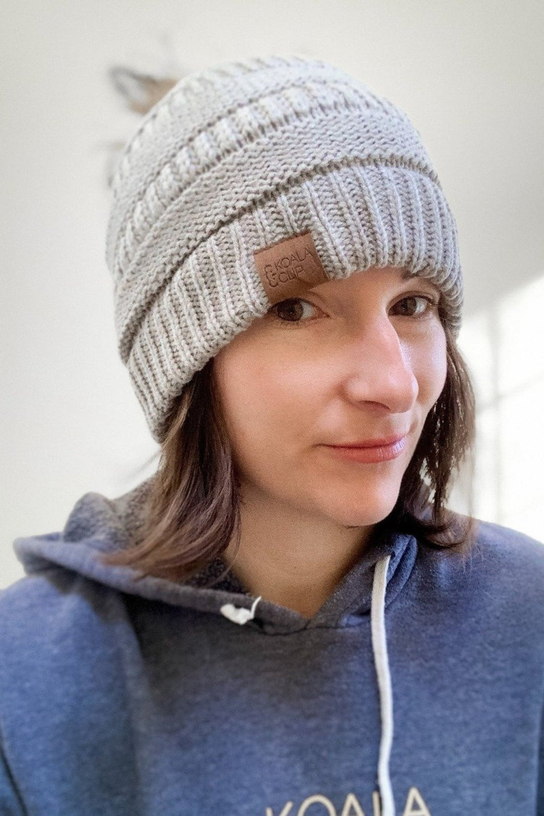 Koala Clip Pom Beanie - Koala Clip