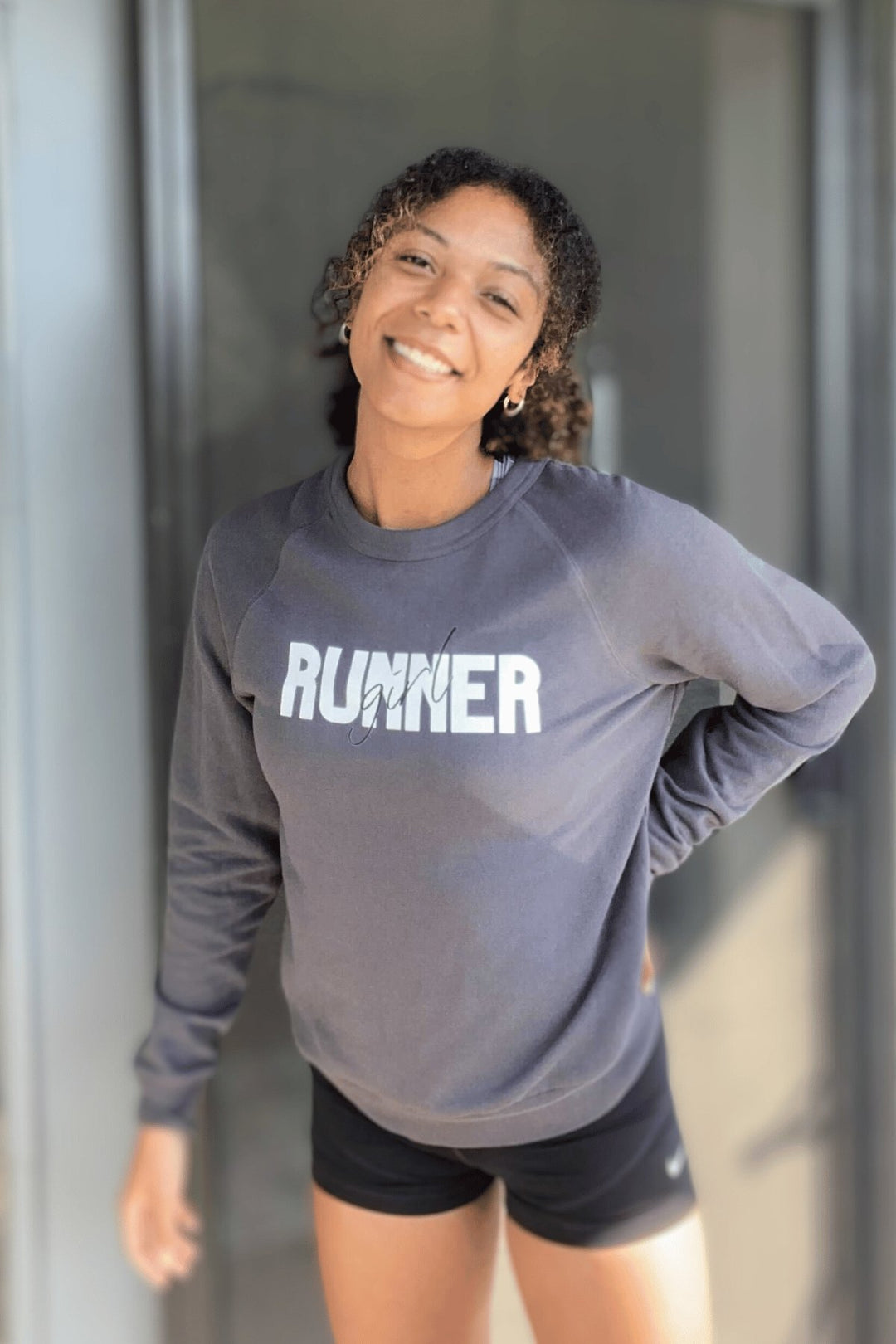 Runner Girl Sweatshirt - Koala Clip