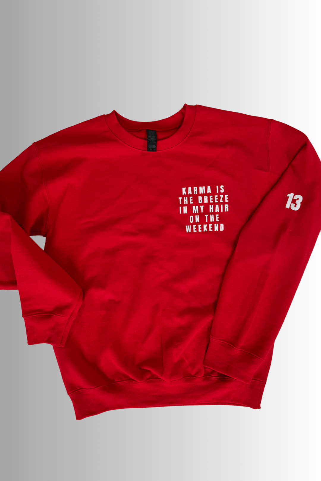 Karma Crewneck Sweatshirt (Red Special) - Koala Clip