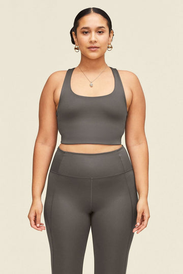 Girlfriend Collective Beige Sports Bra (Size L) – Middle Child