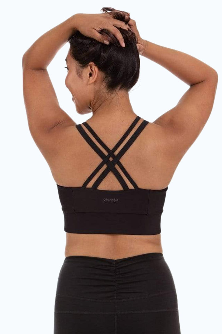 Handful: Double Down Sports Bra - Koala Clip
