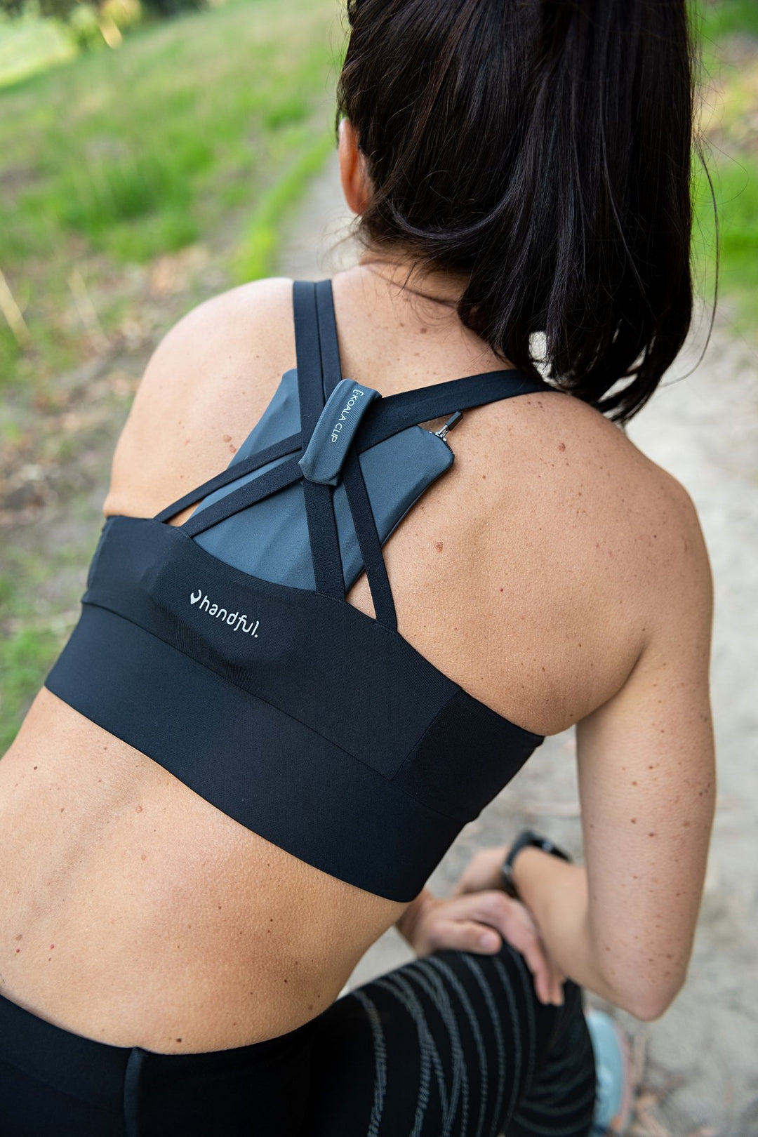 Handful: Double Down Sports Bra - Koala Clip