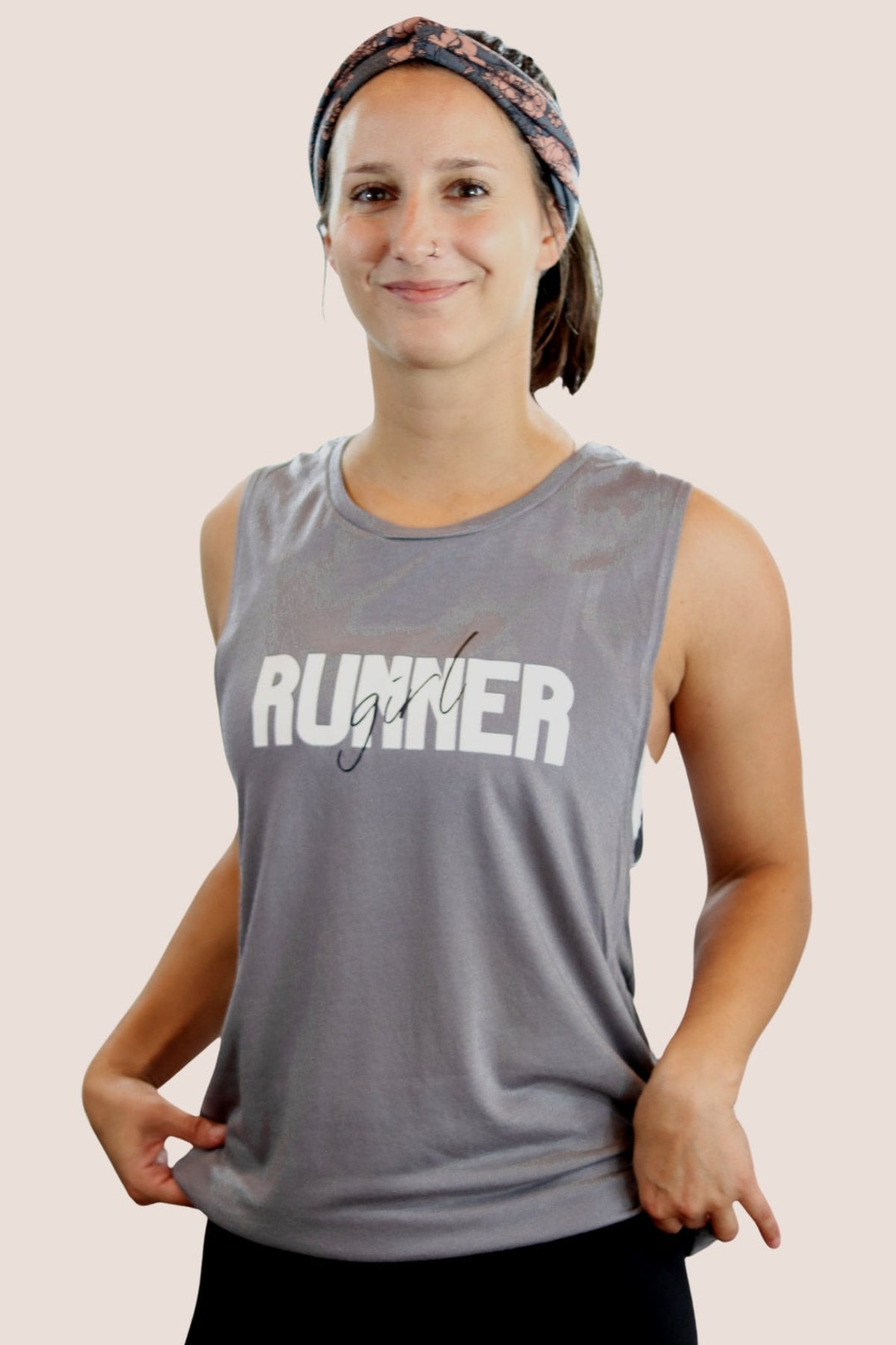 Runner Girl Muscle Tank - Koala Clip